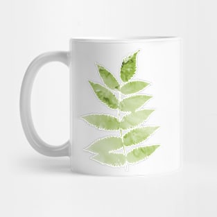 Watercolor Leaf Mug